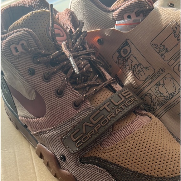 BRAND NEW Travis Scott x Air Trainer 1 SP \'Chocolate\' Size 9.5 Mens, 11 Womens
